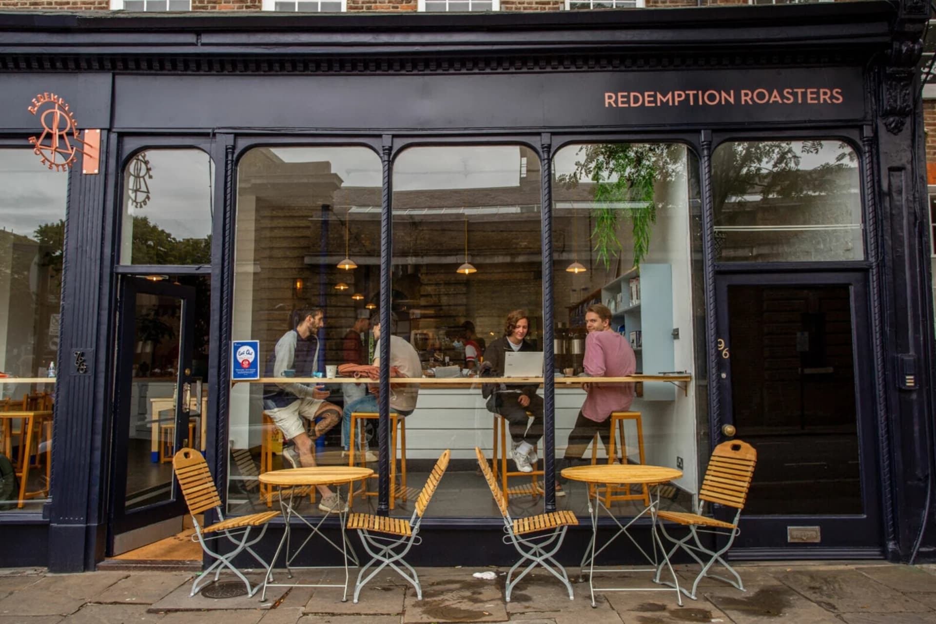 Redemption Roasters is situated in Angel