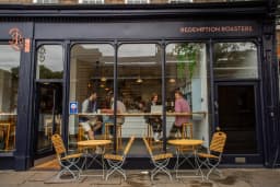 Redemption Roasters is situated in Angel